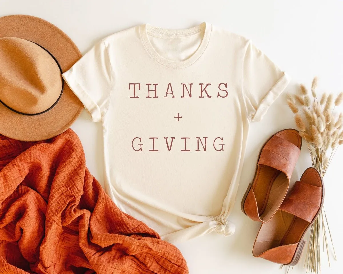 Thanks   Giving | Seasonal T-Shirt | Ruby’s Rubbish®