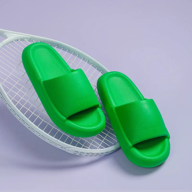 Thick-Soled Waterproof Bread Slippers