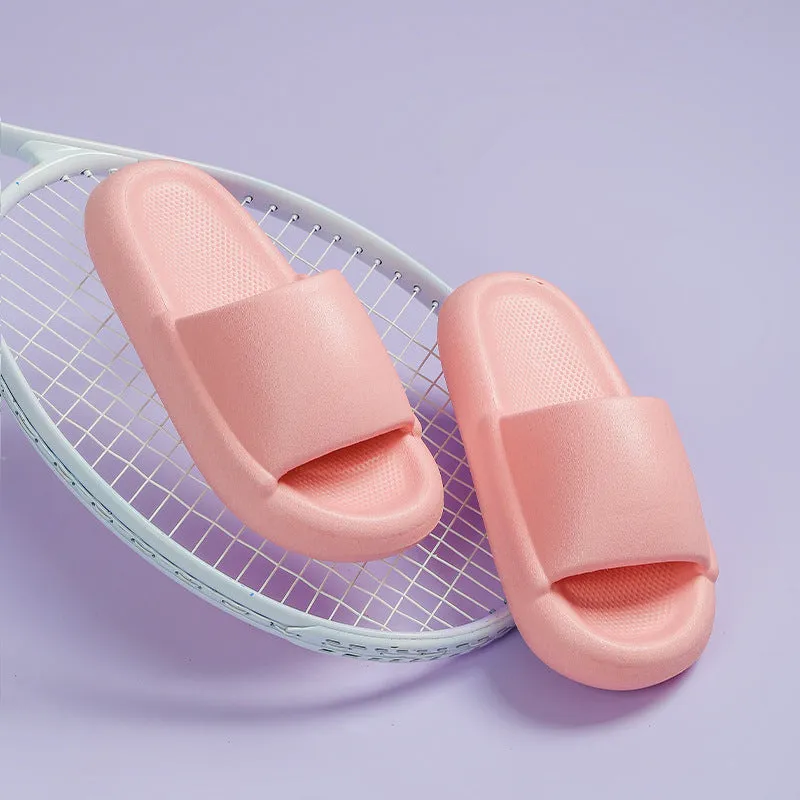Thick-Soled Waterproof Bread Slippers