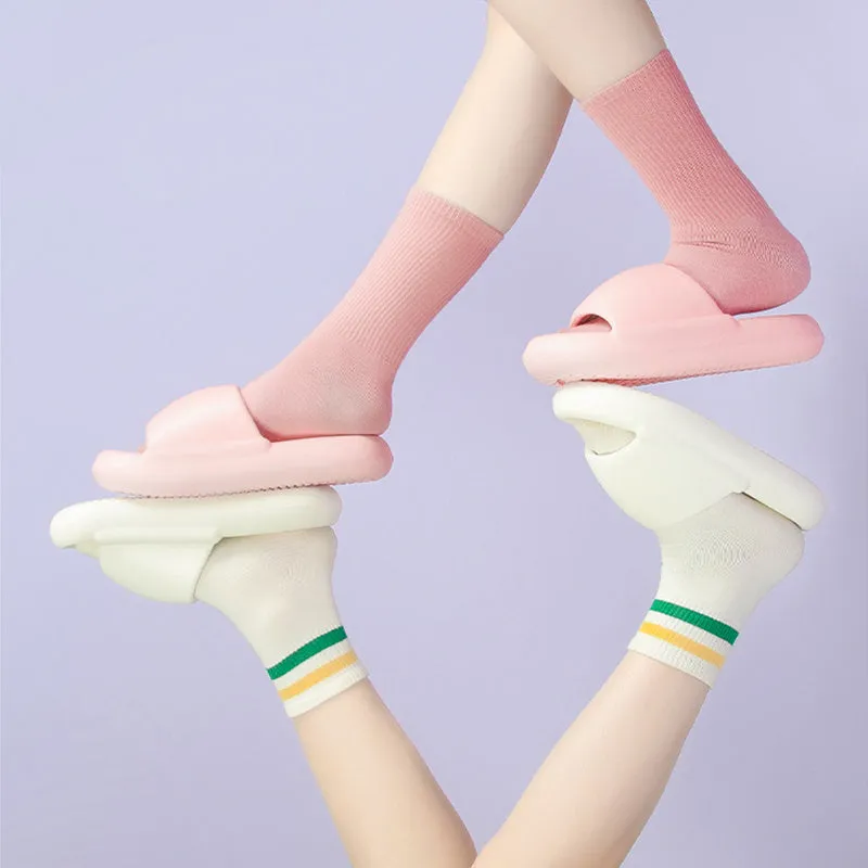 Thick-Soled Waterproof Bread Slippers
