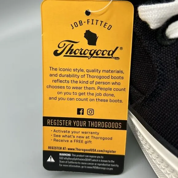Thorogood Warehouse Athletic Low Top Composite Toe Work Shoes W 10.5 M 8.5 xpost
