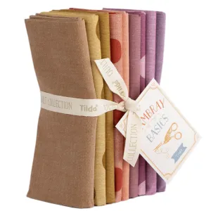 Tilda Creating Memories, Autumn Hues Chambray Fat Quarter Fabric Bundle