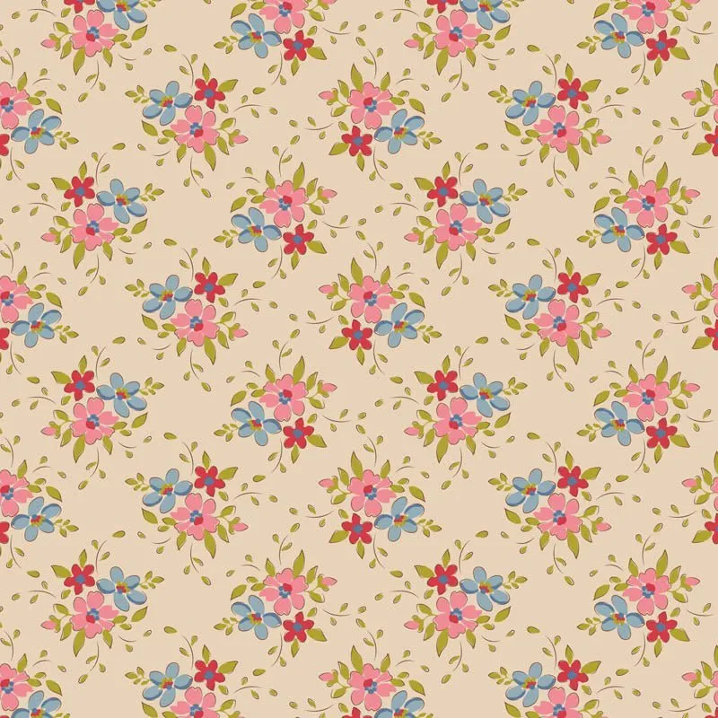 Tilda Creating Memories Fabric | HALF METRE PACK | Spring (8 metres)