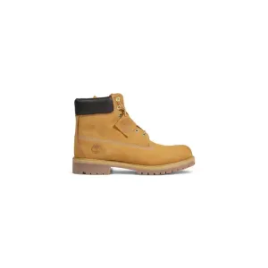 Timberland Men's Brown Leather Slip On Boots
