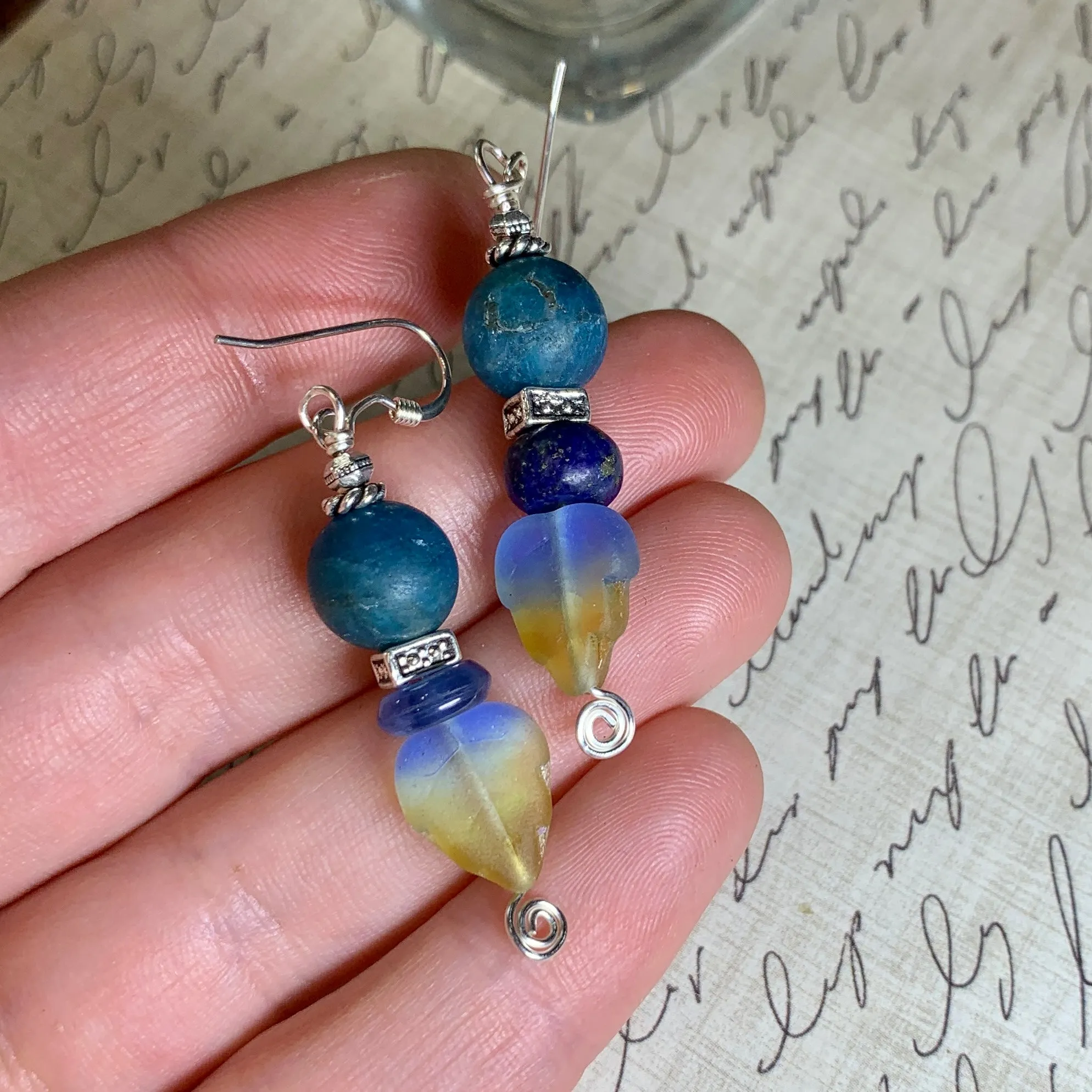 Tiny Evil Genius Earrings: summer