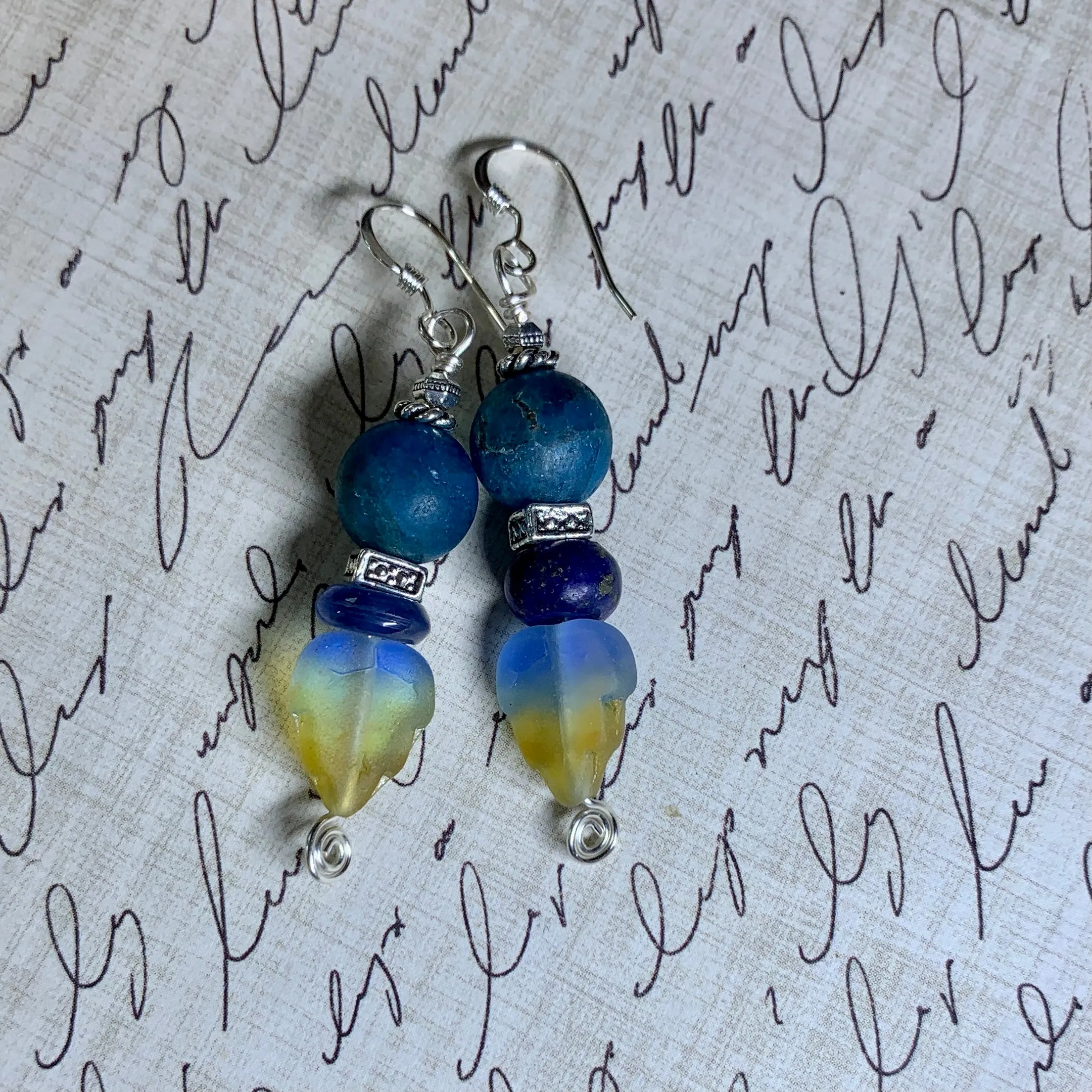 Tiny Evil Genius Earrings: summer
