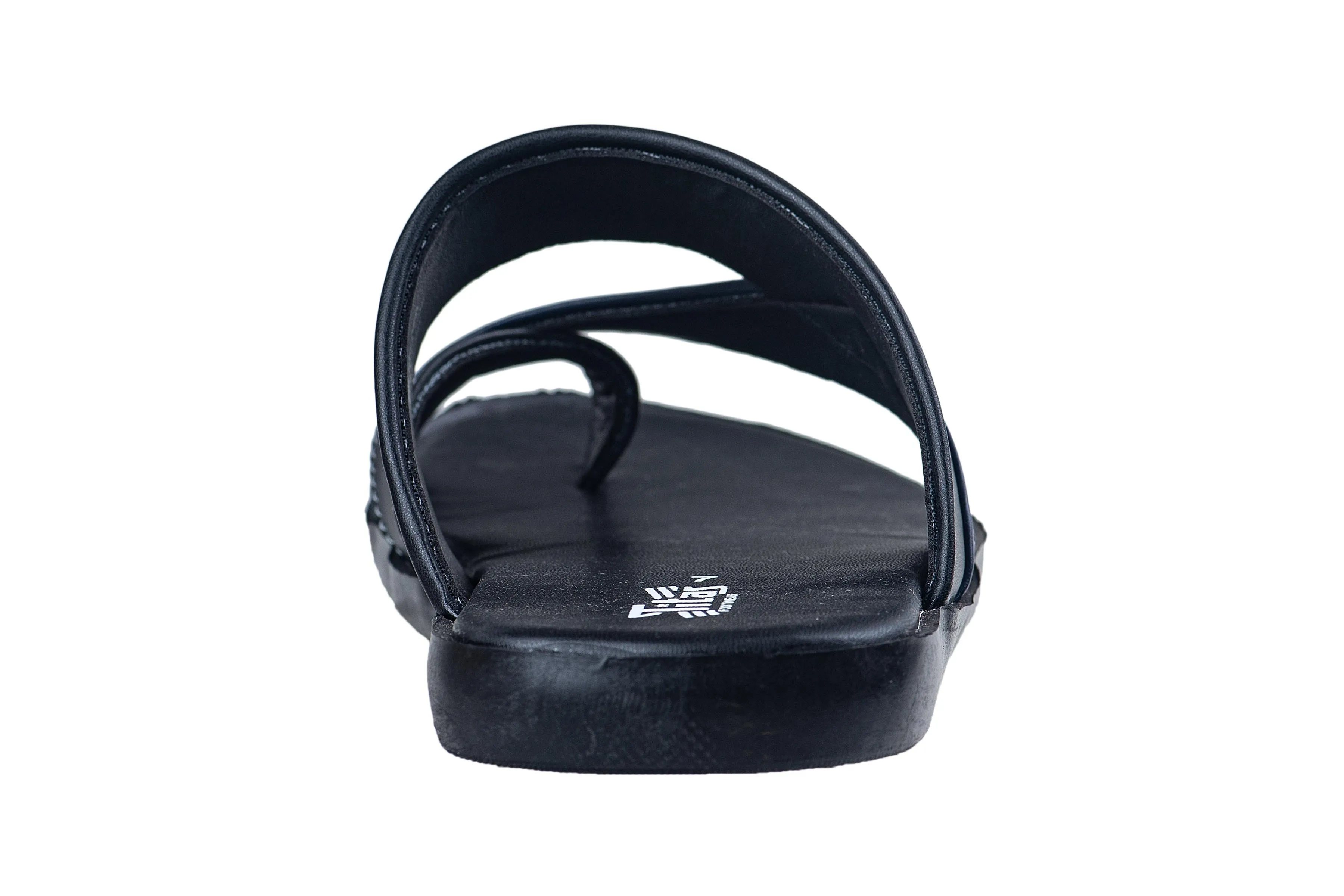 Titas Gents Black / Blue Chappal