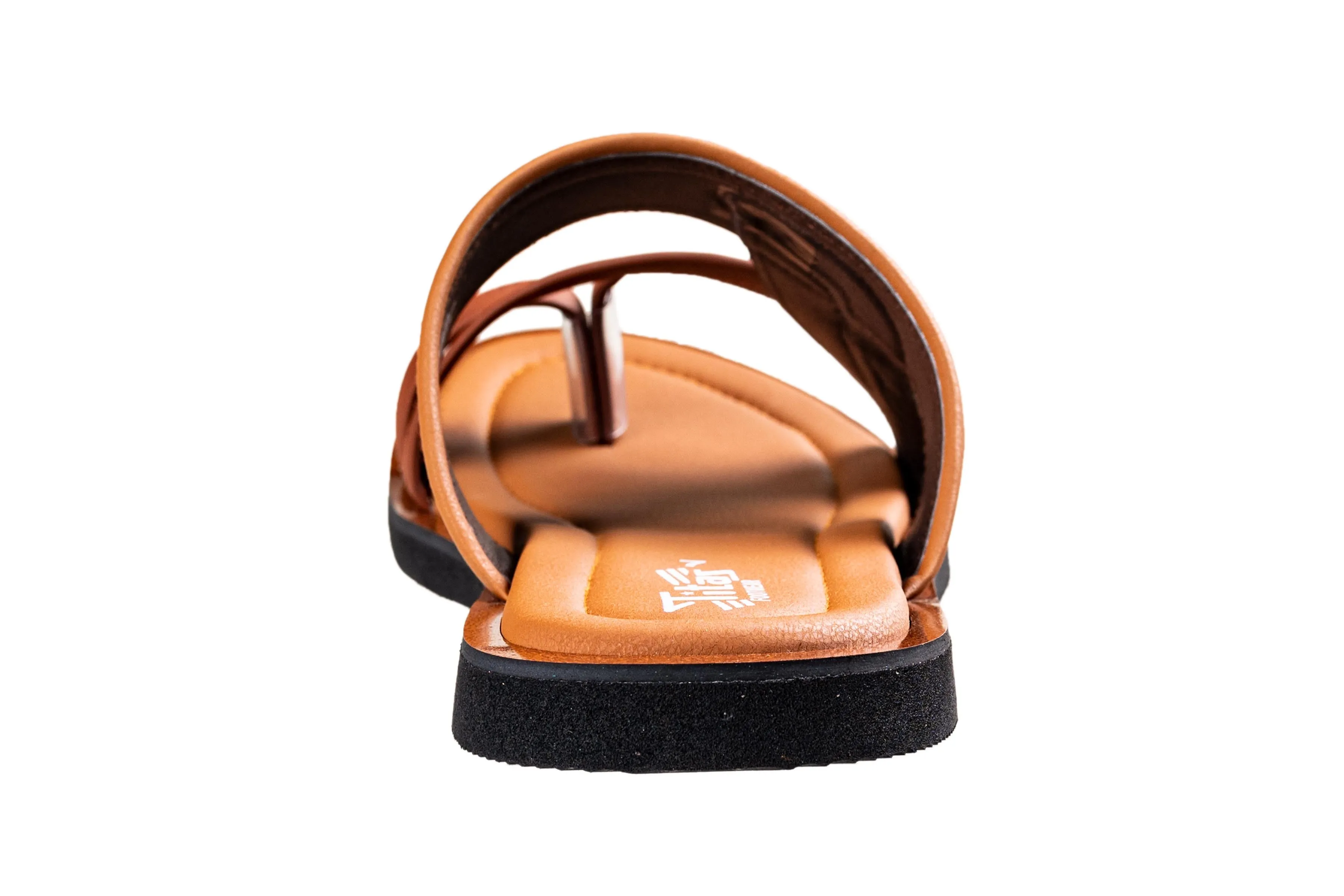 Titas Gents Tan Chappal