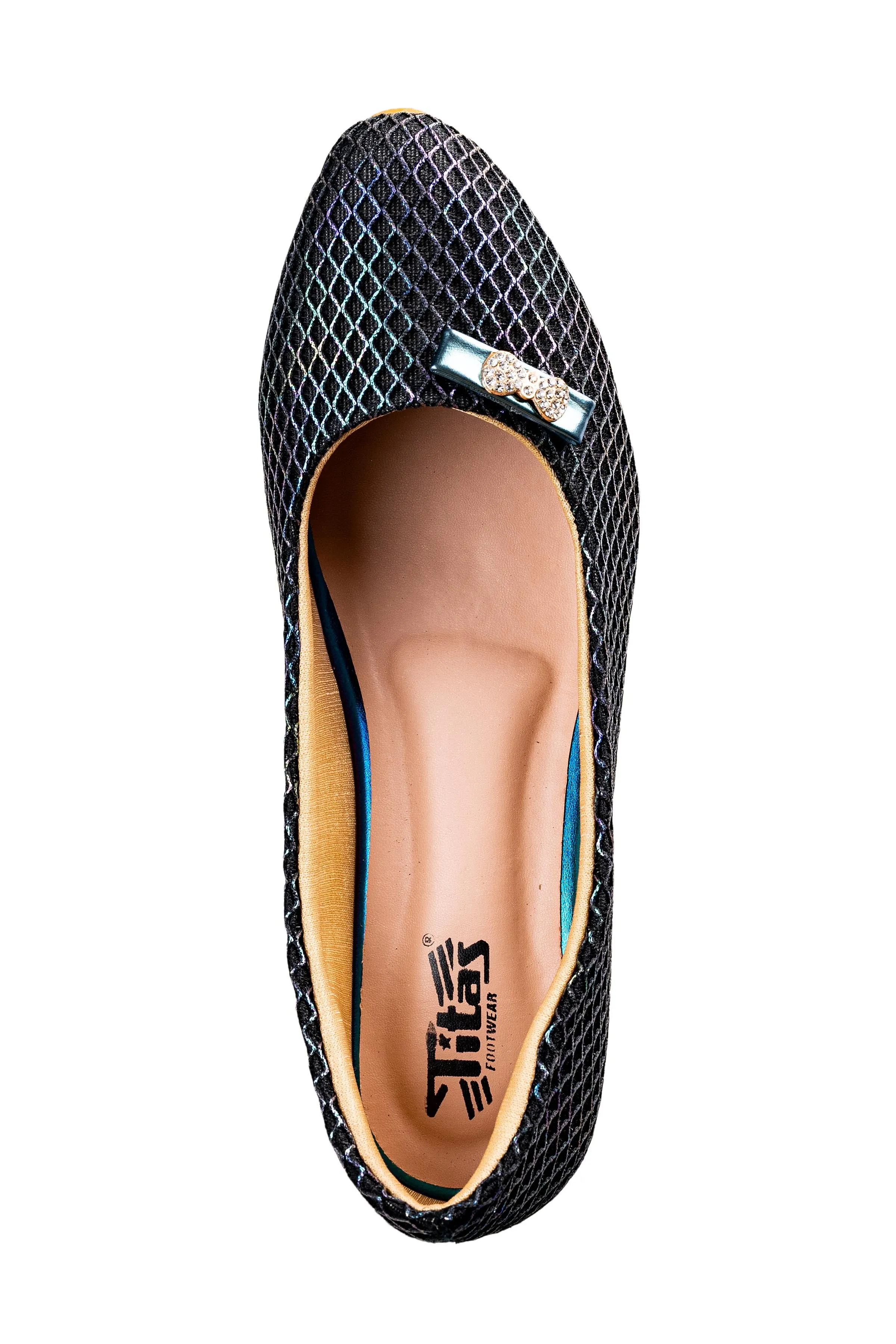 Titas Girls Black Shoe