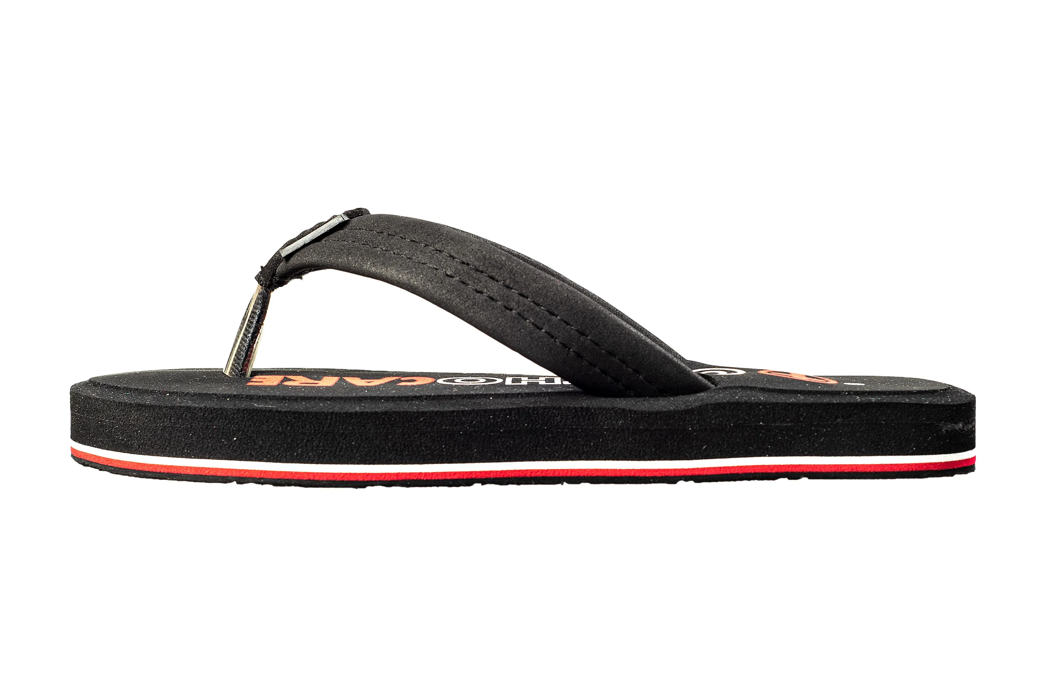 Toe Spring Ladies Black / Red Hawai