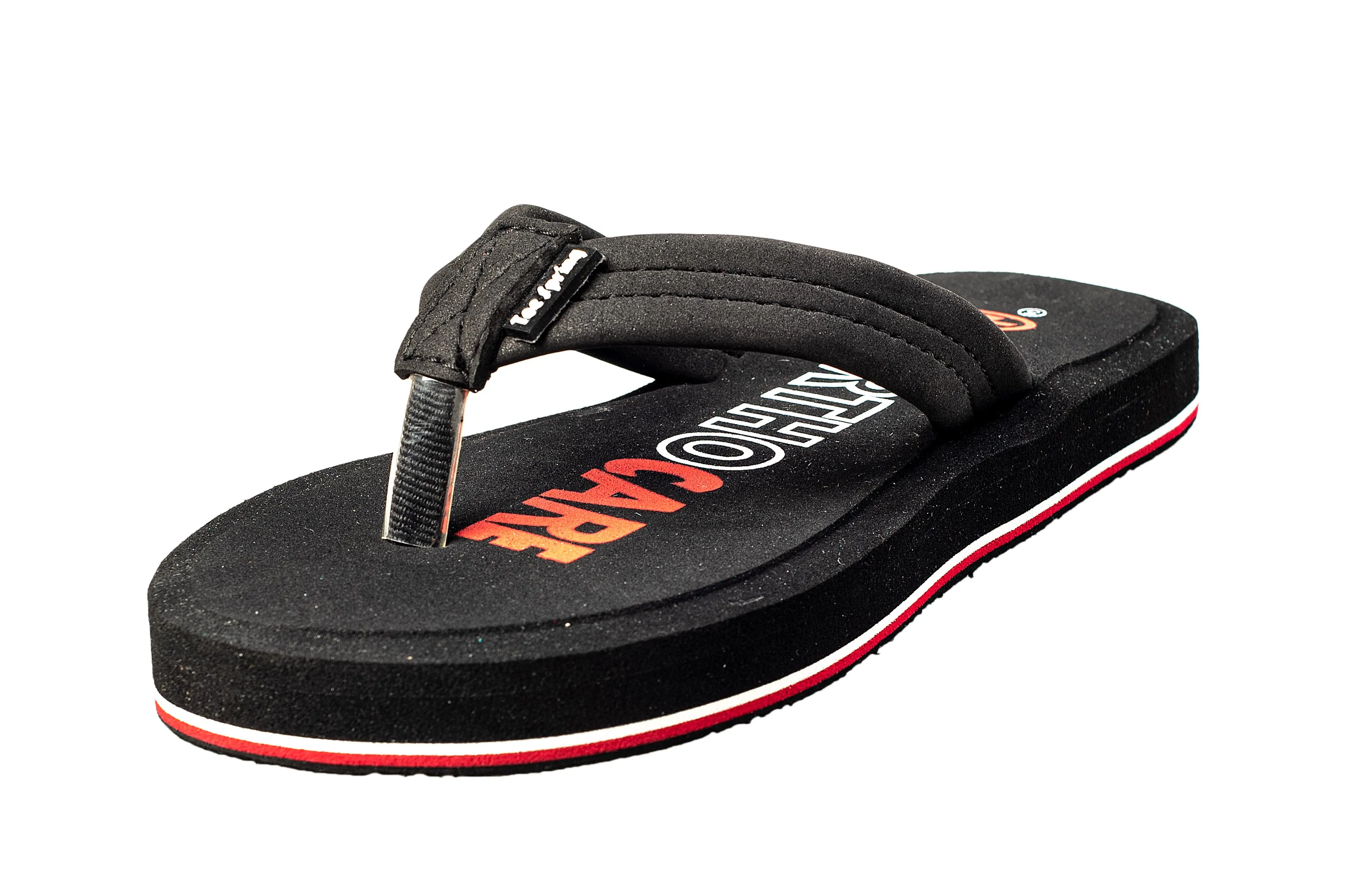 Toe Spring Ladies Black / Red Hawai