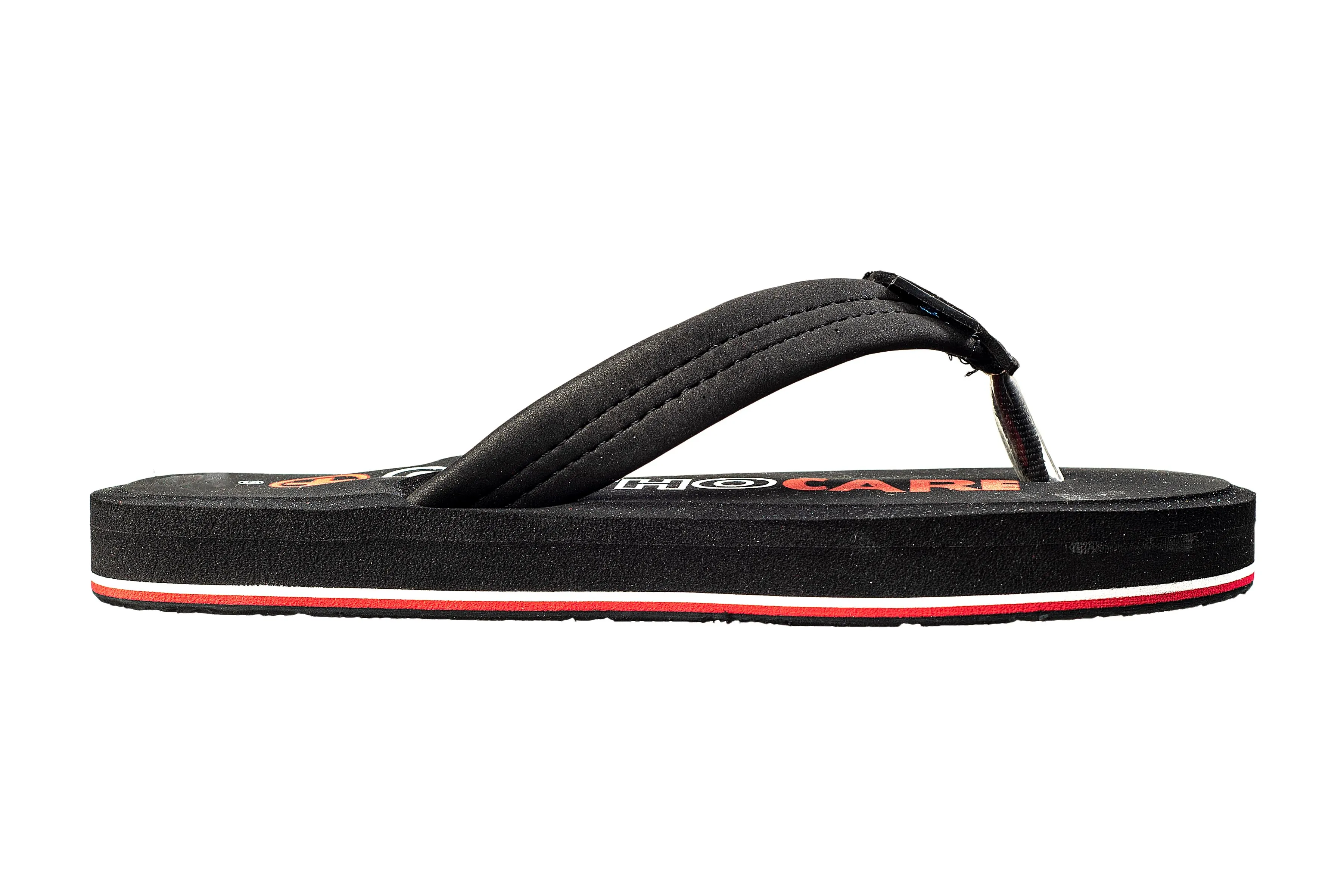 Toe Spring Ladies Black / Red Hawai