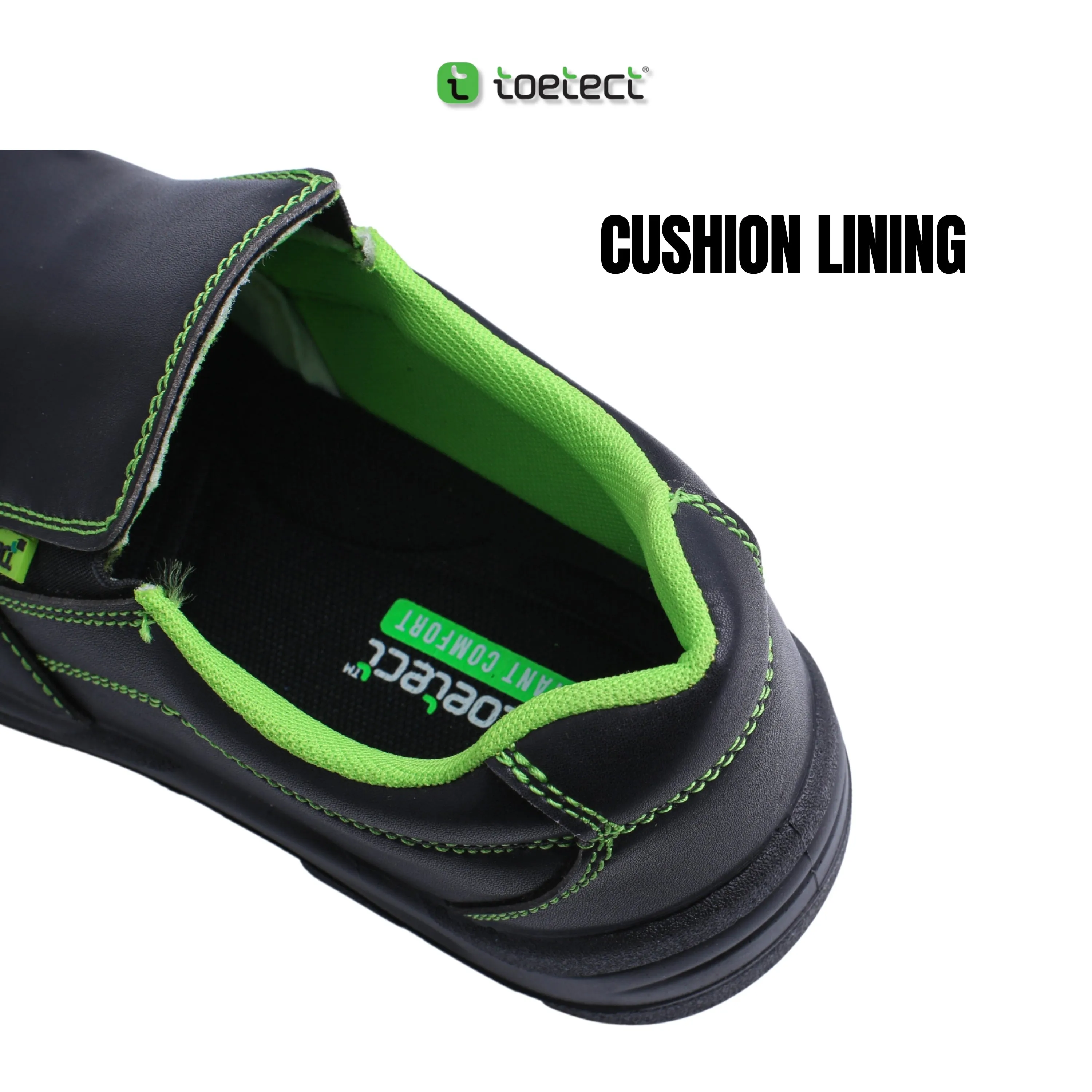 TOETECT | TOE-SR1009 Men Low Cut Slip-on Safety Shoes