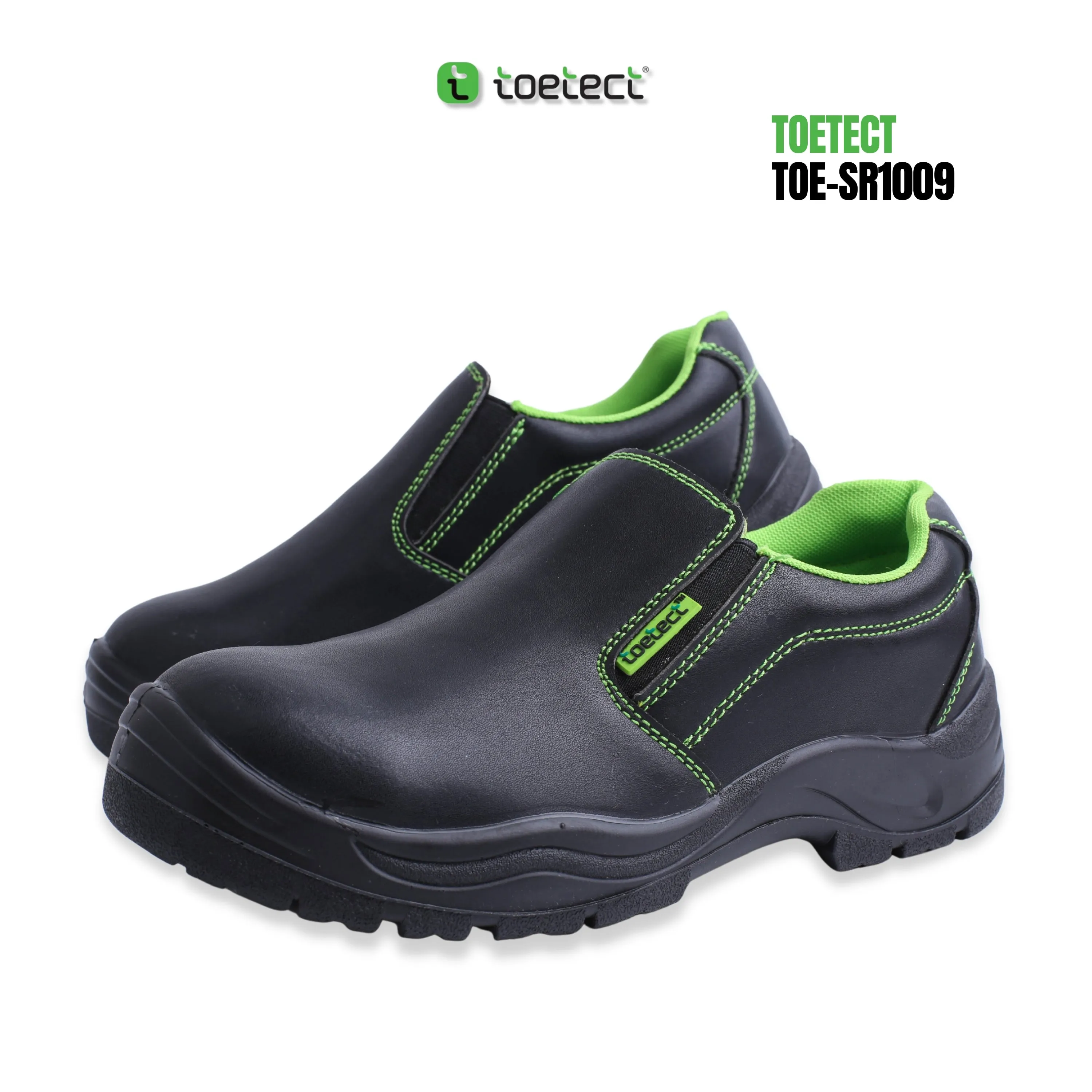 TOETECT | TOE-SR1009 Men Low Cut Slip-on Safety Shoes