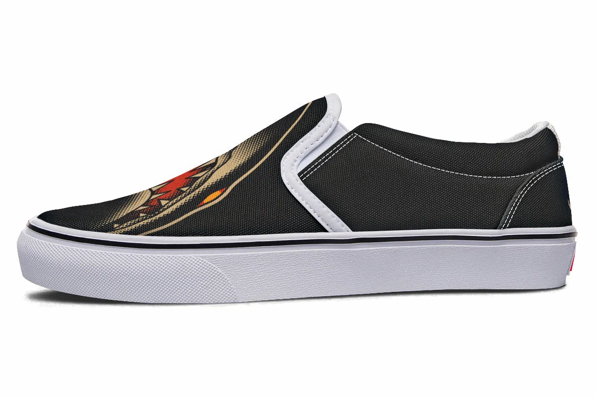 Traditional Shark Slip On Shoes
