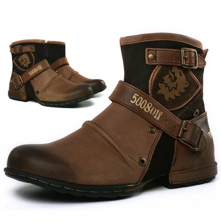 Traditionelle Eleganz: 'Classic Edge' Herrenstiefel für den Modernen Gentleman