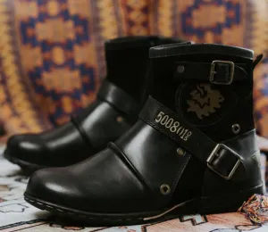 Traditionelle Eleganz: 'Classic Edge' Herrenstiefel für den Modernen Gentleman