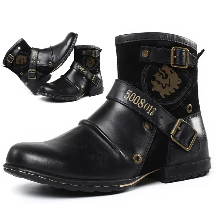 Traditionelle Eleganz: 'Classic Edge' Herrenstiefel für den Modernen Gentleman