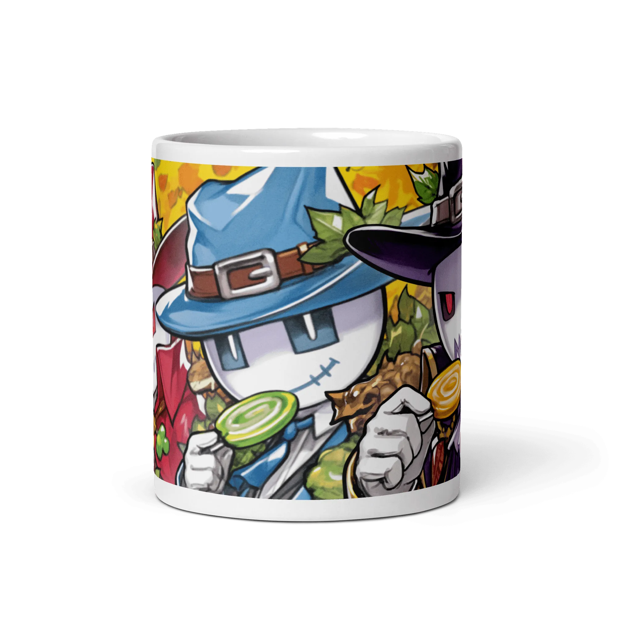 Trickster Treats White Glossy Mug
