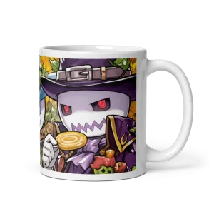 Trickster Treats White Glossy Mug