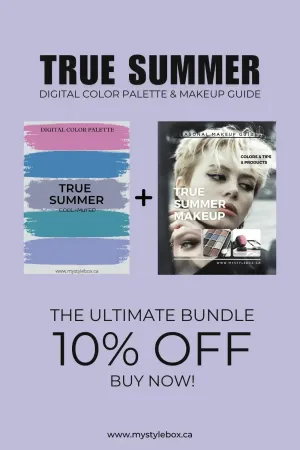 True Summer Digital Color Palette and Makeup Guide