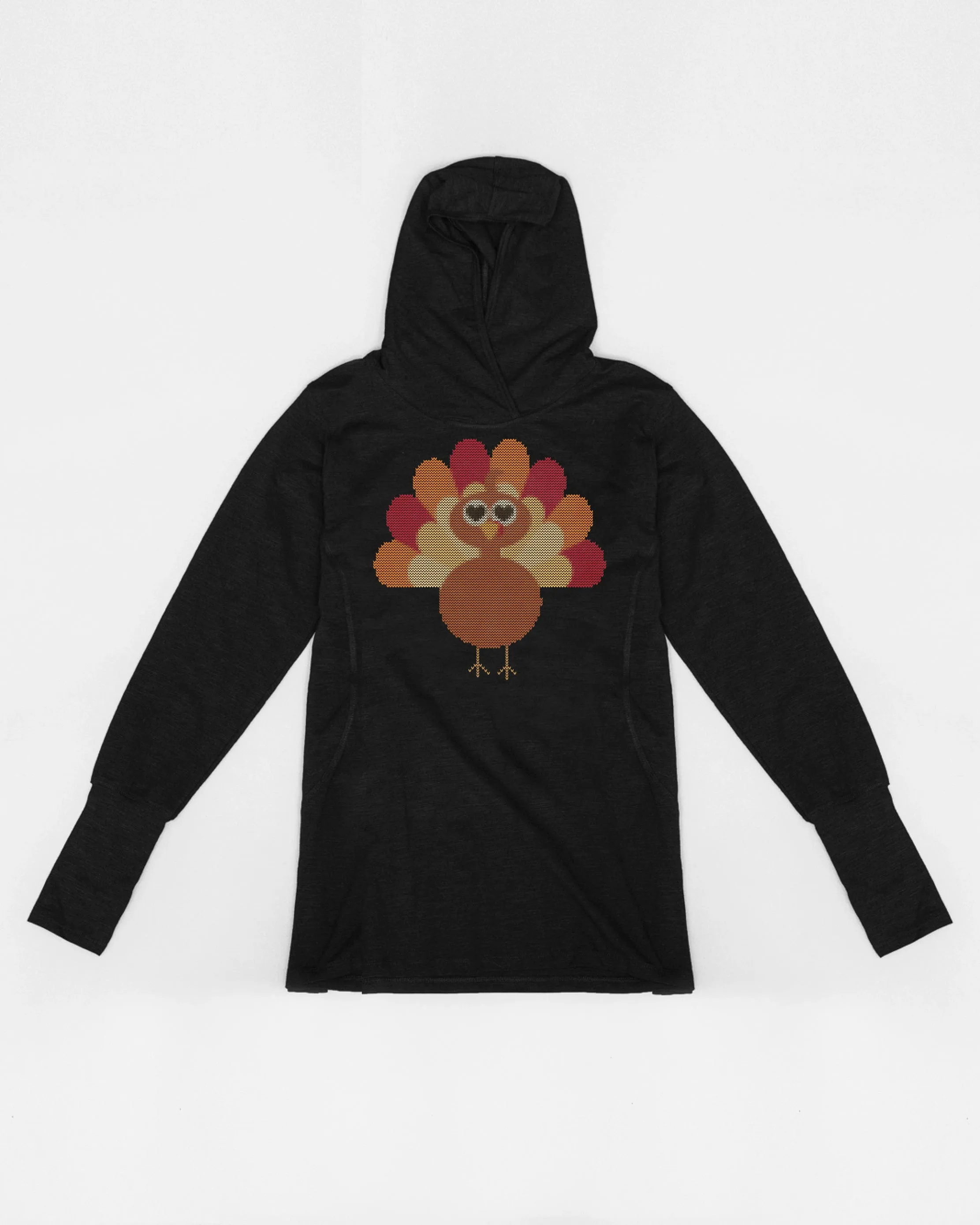 Turkey Heart Eyes Christmas Sweater
