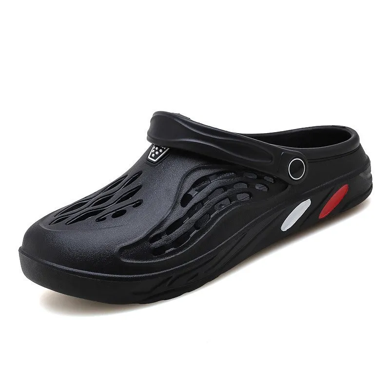 Two Wear Sandals And Slippers Men's Large Size Non-slip Fashion Outer Wear On The Beach