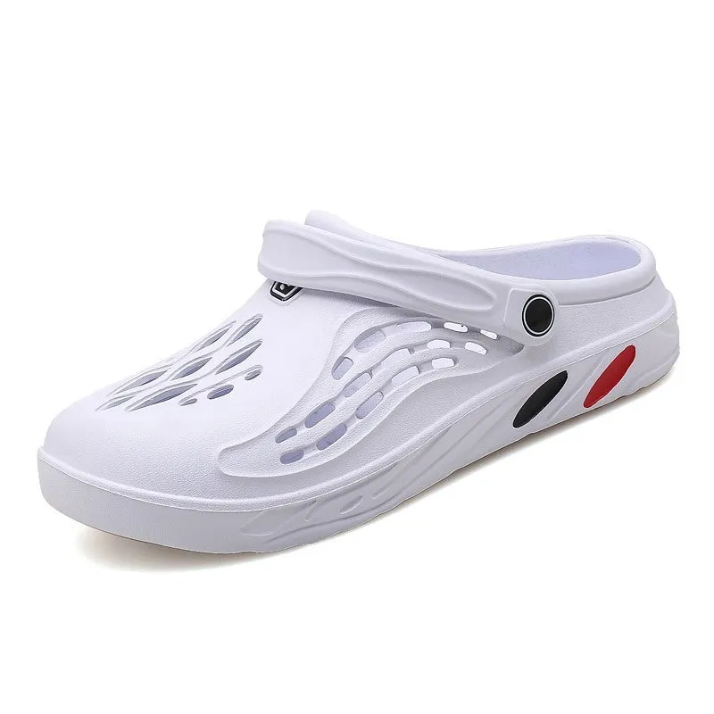 Two Wear Sandals And Slippers Men's Large Size Non-slip Fashion Outer Wear On The Beach