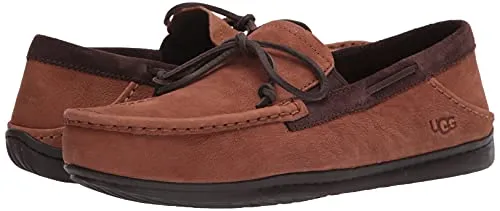 UGG Men's Karson TS Driving Style Loafer, Chestnut/Stout, 10