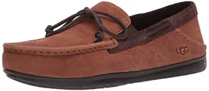 UGG Men's Karson TS Driving Style Loafer, Chestnut/Stout, 10
