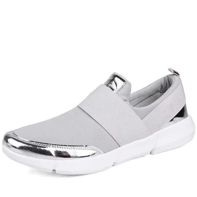 Ultralight Metallic Women's Loafers