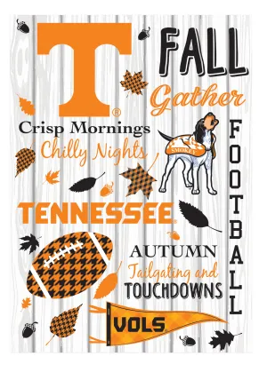 University of Tennessee, Moire Flag, House Size, Fall Seasonal,13m955