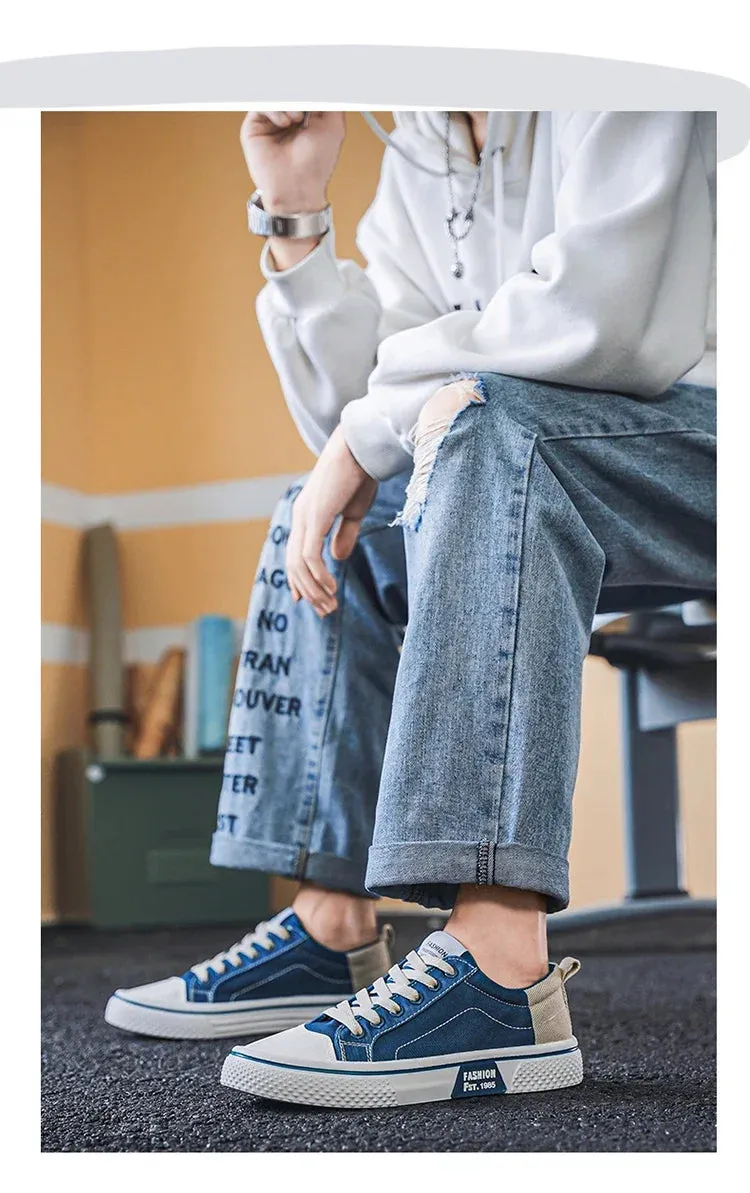 UrbanStride Breathable Canvas Casual Shoes 2024