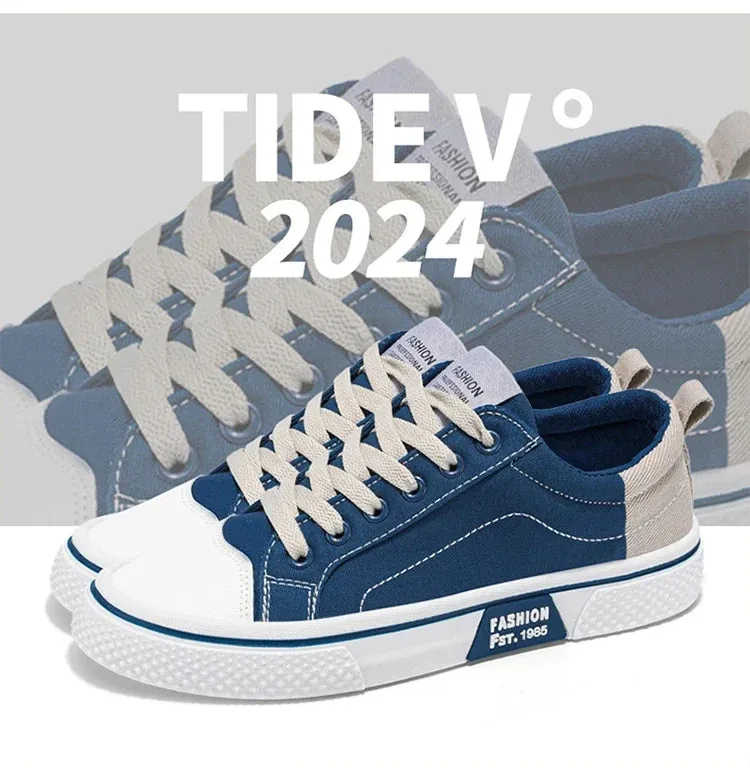 UrbanStride Breathable Canvas Casual Shoes 2024