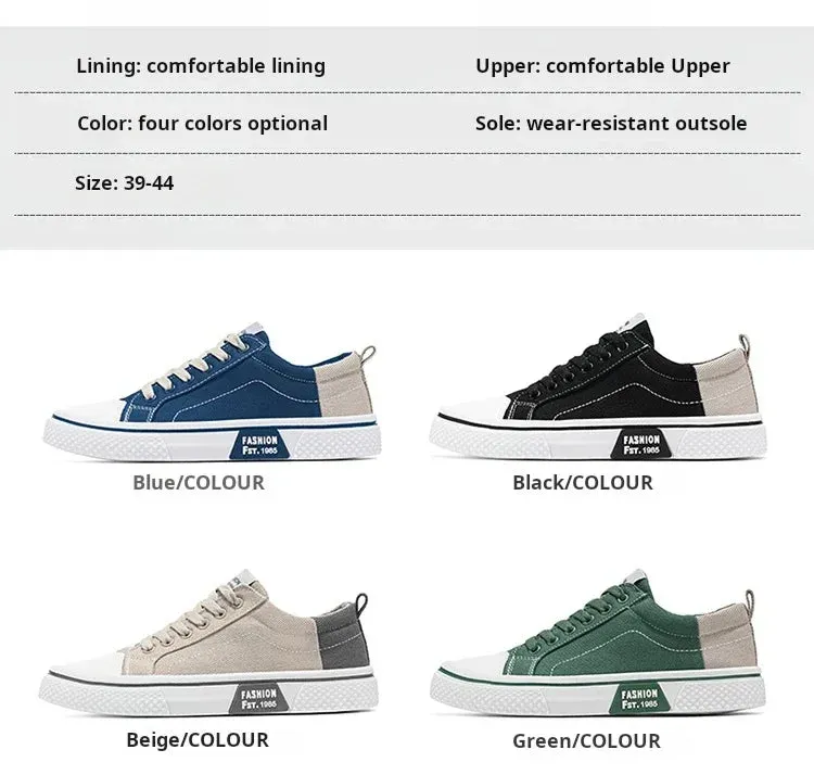 UrbanStride Breathable Canvas Casual Shoes 2024