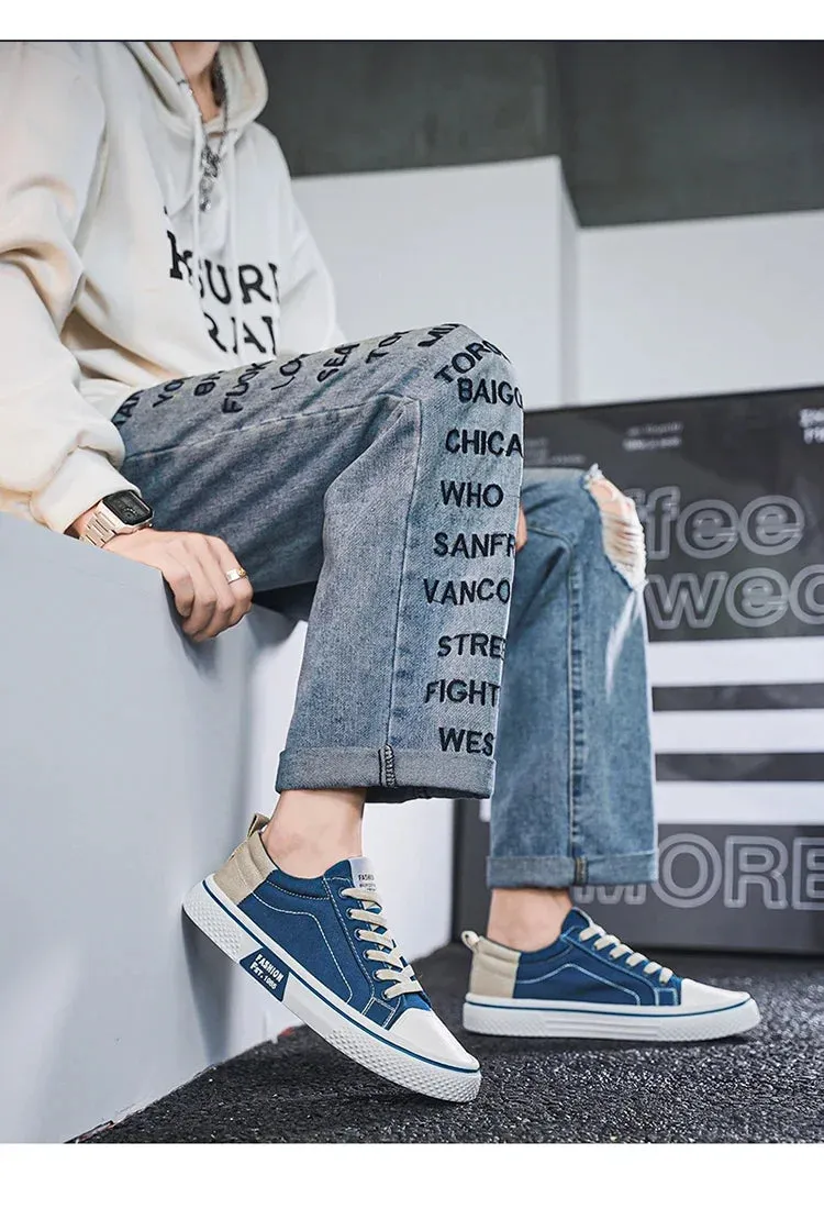 UrbanStride Breathable Canvas Casual Shoes 2024