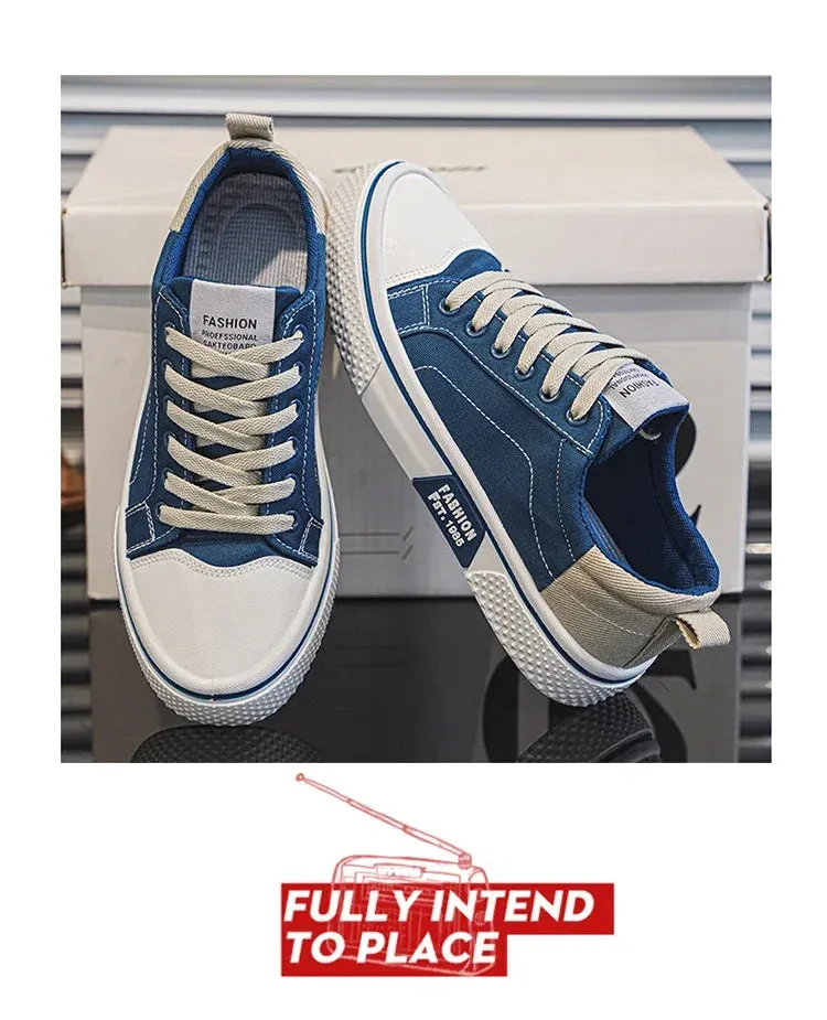 UrbanStride Breathable Canvas Casual Shoes 2024