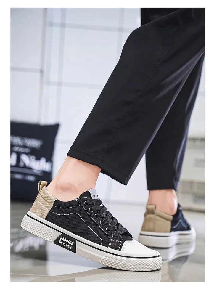 UrbanStride Breathable Canvas Casual Shoes 2024