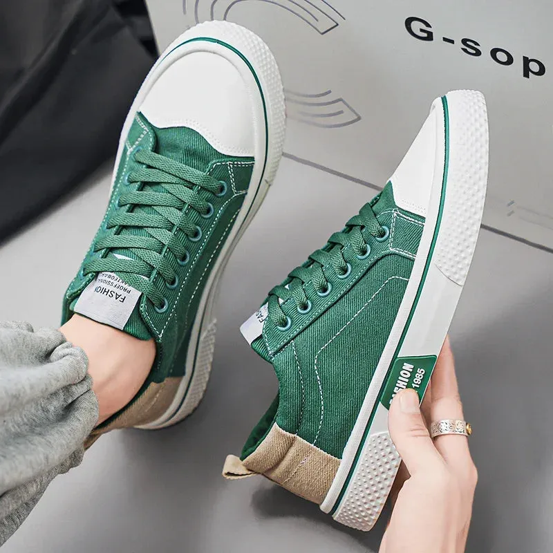 UrbanStride Breathable Canvas Casual Shoes 2024