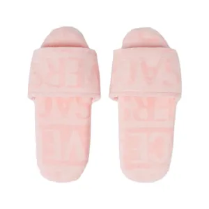 VERSACE ALLOVER SLIPPERS PINK/PINK