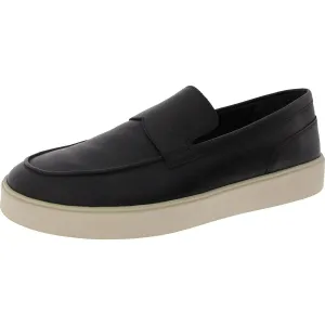 Vince Mens Toren Leather Slip On Loafers