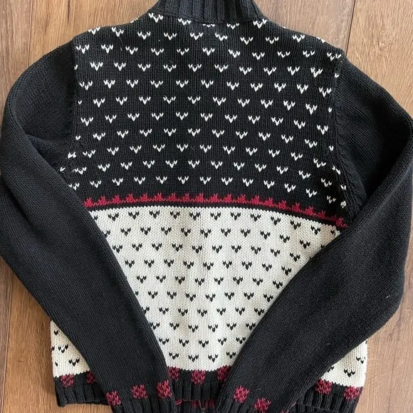 Vintage Woolrich Ramie/Cotton Zipper Front Cardigan / Large