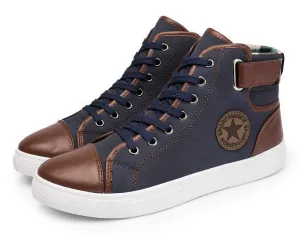 Vogue Lace-Up Ankle High Canvas