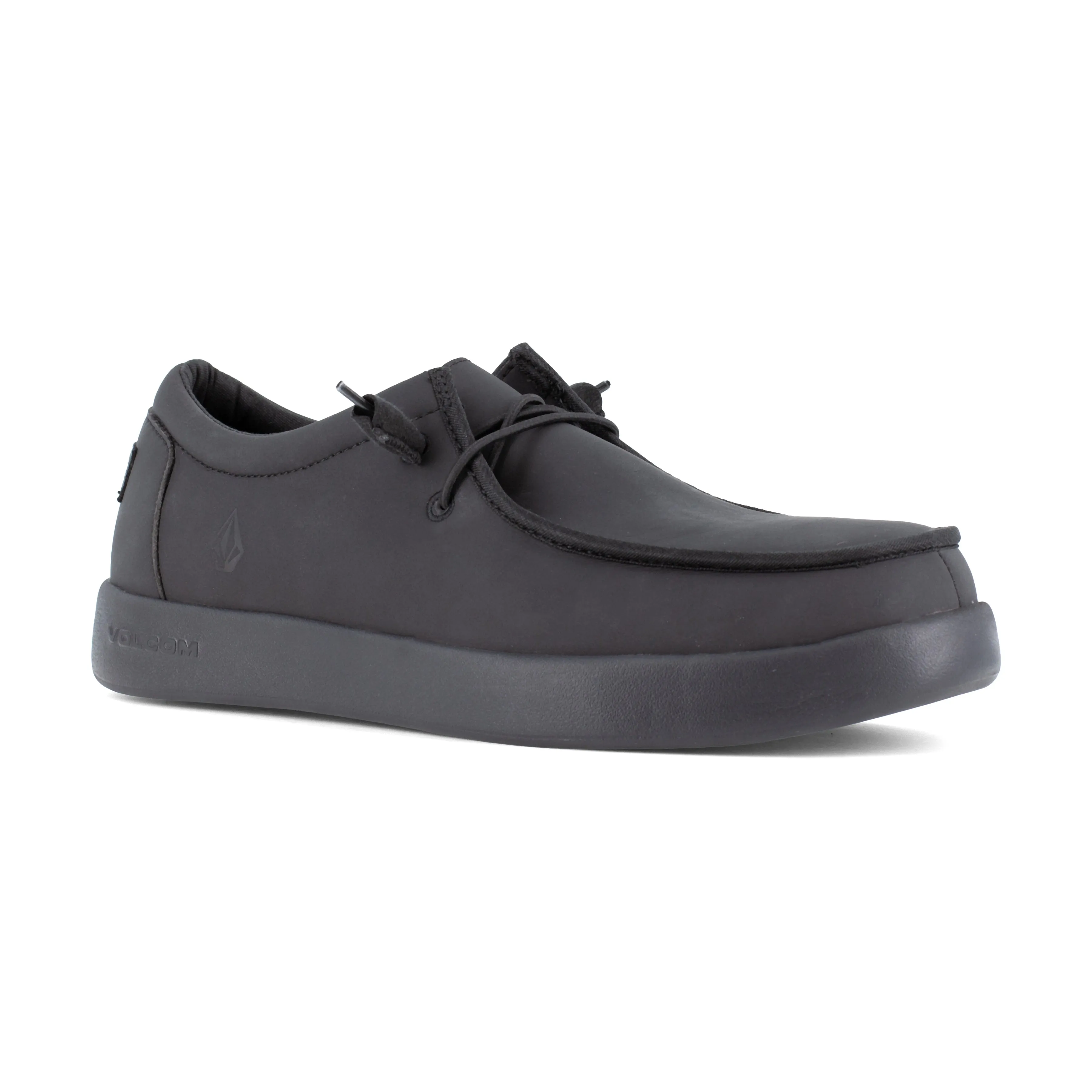 Volcom Men's Chill Comp Toe Slip On Casual Work Shoe - Black - VM30810