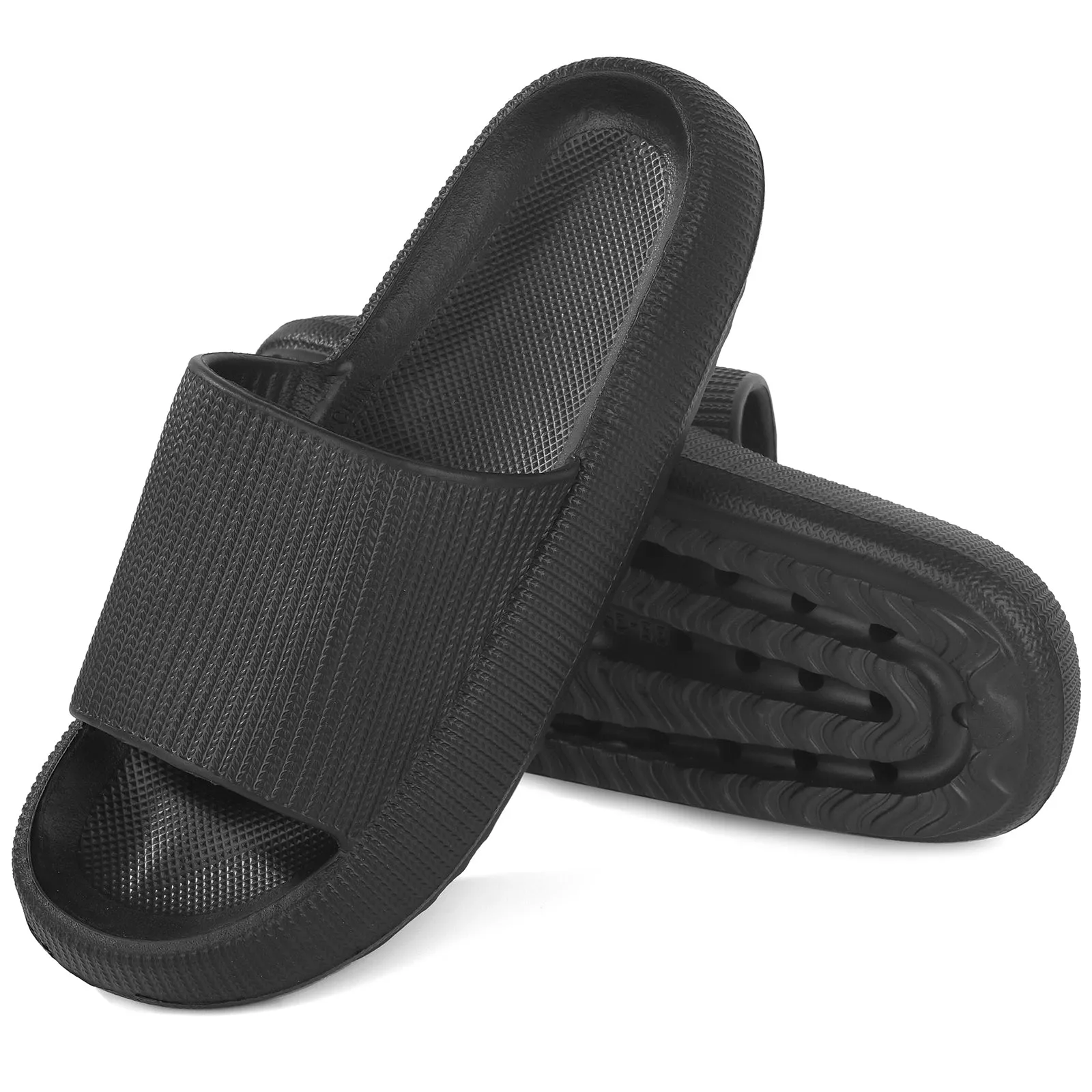 VONMAY Cloud Slides Sandal Beach Summer Slip-on House Shoes Unisex