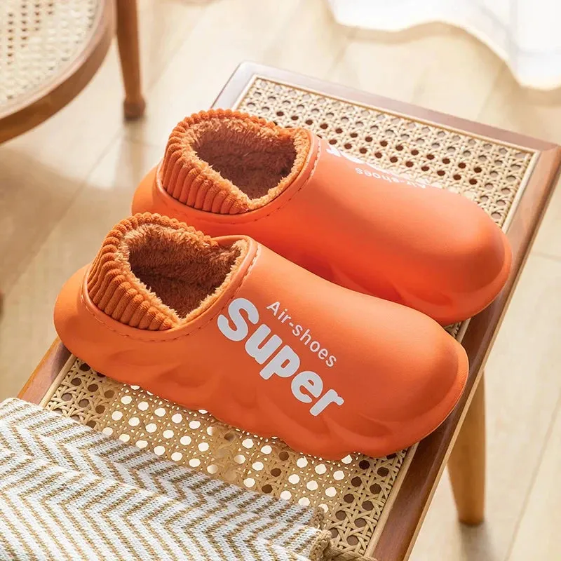 Waterproof Cotton Insole Slipper