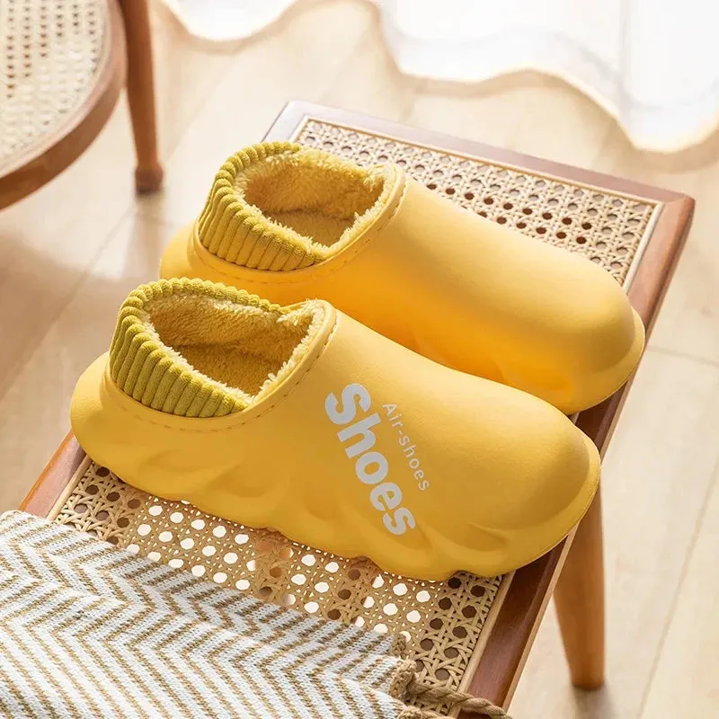 Waterproof Cotton Insole Slipper