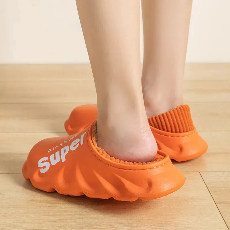 Waterproof Cotton Insole Slipper