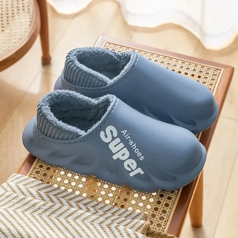 Waterproof Cotton Insole Slipper