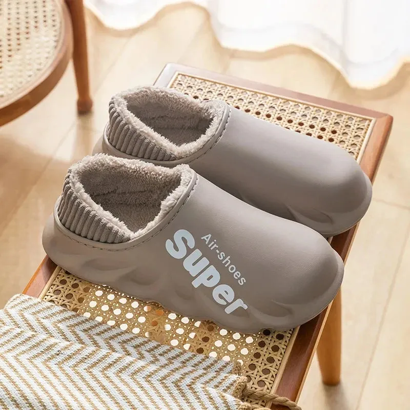 Waterproof Cotton Insole Slipper